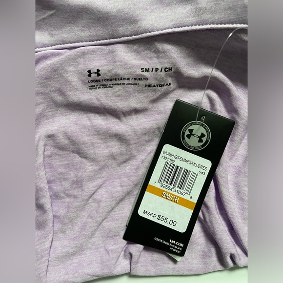 Under Armour Full Zip Jacket with Pockets Heat Gear Size S NWT! - Picture 5 of 6